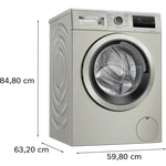 Serie|4 Стиральная машина 8 кг 1200 об/мин серебр - миниатюра 9