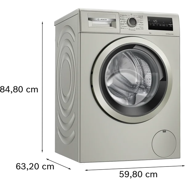 Serie|4 Стиральная машина 8 кг 1200 об/мин серебр - изображение 9