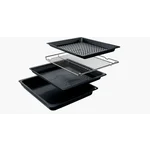 Serie|4 Духовой шкаф с функцией добавленного пара черный - миниатюра 6