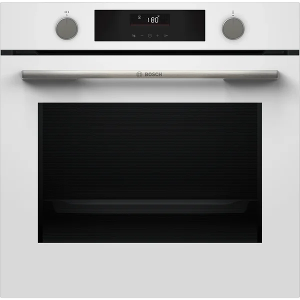 Serie|4 Духовой шкаф с функцией добавленного пара белый