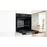 Serie|4 Духовой шкаф с функцией добавленного пара вороненая сталь - миниатюра 5