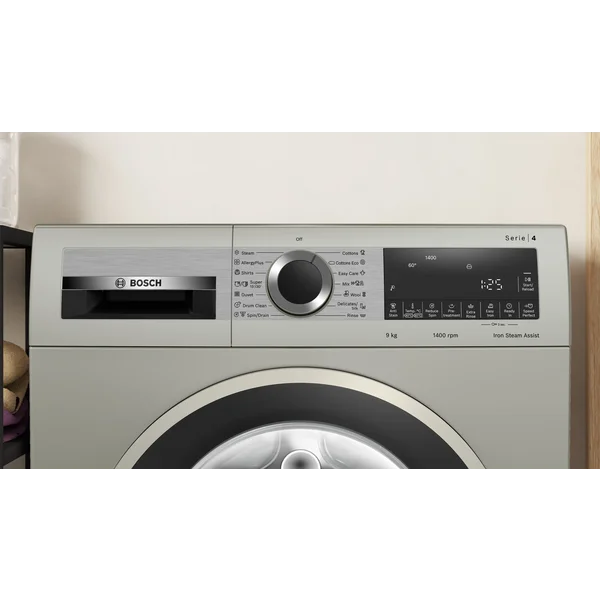 Serie|4 Стиральная машина 9 кг 1400 об/мин серебр