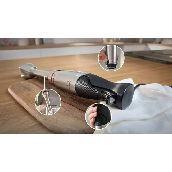 Погружной блендер 1200 ватт (+измельчитель, венчик, стакан) - изображение 6