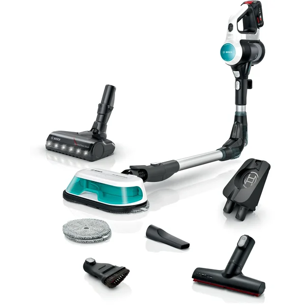 Unlimited 7 ProHygienic Aqua Аккумуляторный моющий пылесос 2 в 1 Белый