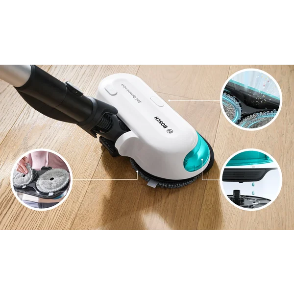 Unlimited 7 ProHygienic Aqua Аккумуляторный моющий пылесос 2 в 1 Белый - изображение 10