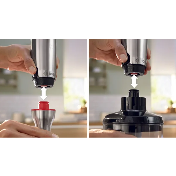 Погружной блендер 1000 ватт (+измельчитель 0,5л, измельчитель 1,25л, насадки для шинковки, тестомес, венчик, стакан) - изображение 8