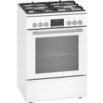 Serie|6 Плита комбинированная белая 4 газовые конфорки - миниатюра 1