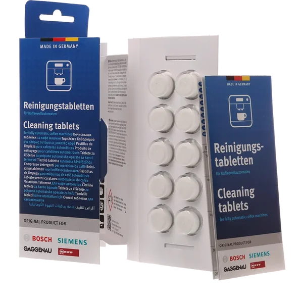 Таблетки для очистки кофемашин от кофейных масел