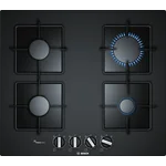 Serie|6 Газовая варочная поверхность 60 см каленое стекло черное - миниатюра 1