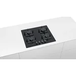 Serie|6 Газовая варочная поверхность 60 см каленое стекло черное - миниатюра 5