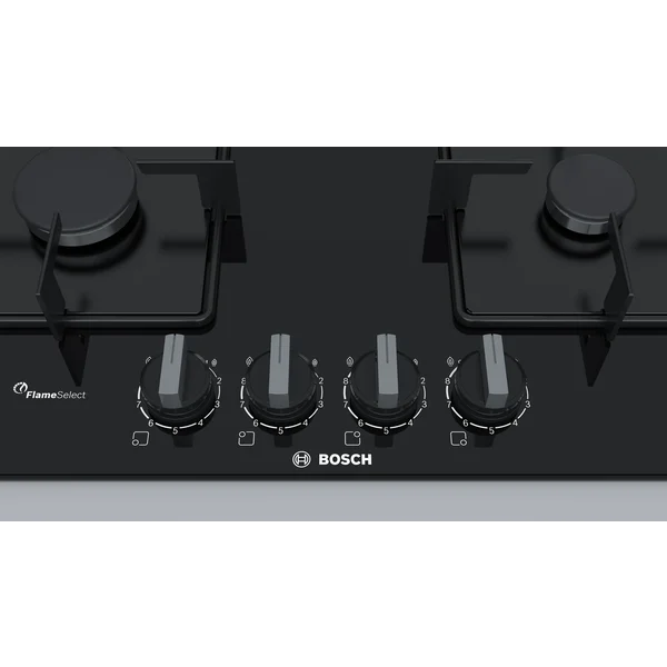 Serie|6 Газовая варочная поверхность 60 см каленое стекло черное