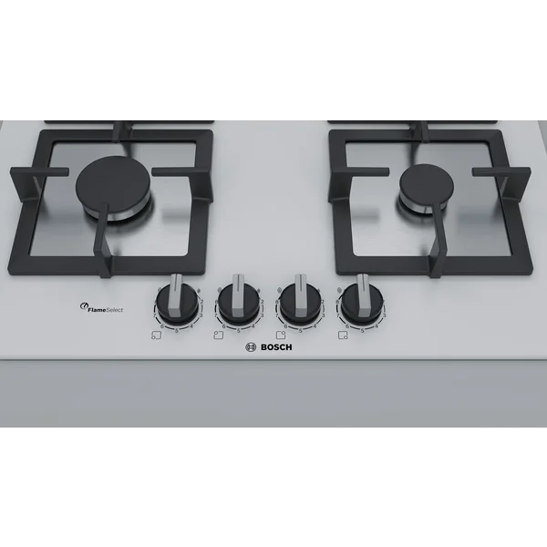 Serie|6 Газовая варочная панель 60 см каленое стекло белое