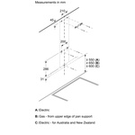 Serie|4 Вытяжка настенного монтажа 60 см нерж сталь - миниатюра 8