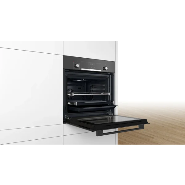 Serie|6 Духовой шкаф с функцией добавленного пара черный - изображение 3