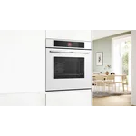 Serie|8 Духовой шкаф с пиролитической очисткой белый - миниатюра 6