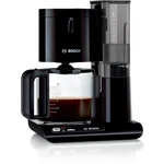 Капельная кофеварка черная  - миниатюра 1