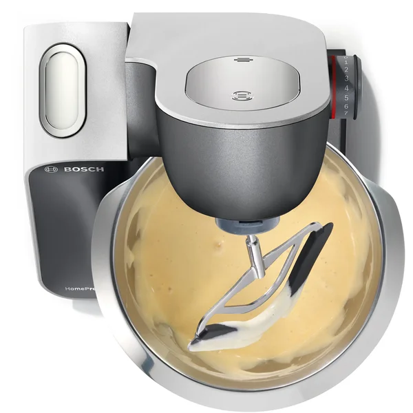 Кухонный комбайн 1000 ватт (+измельчитель, блендер 0,5л, мясорубка, соковыжималка для цитрусовых) серый - изображение 4